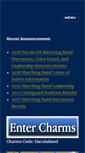 Mobile Screenshot of daculafalconband.com